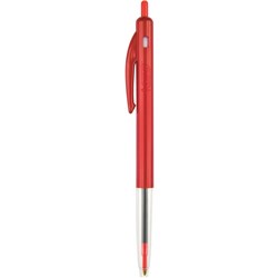 Bic Clic Ballpoint Pen Medium Red_2